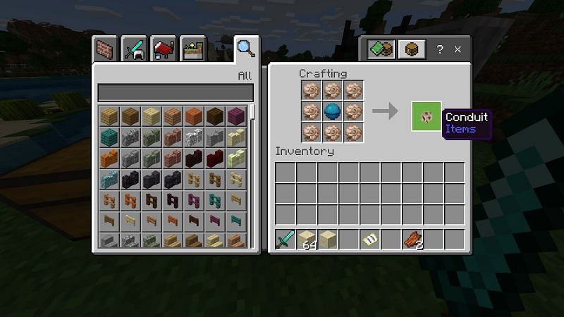Как дышать под водой в Minecraft17