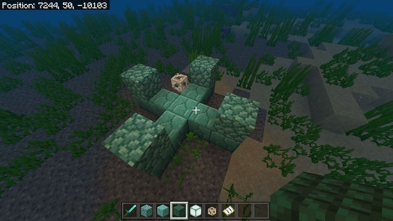 Как дышать под водой в Minecraft18