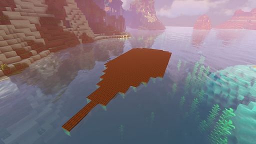 Как построить корабль в Minecraft2