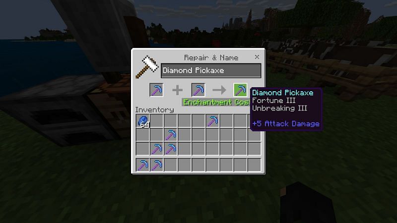 Как зачаровать в Minecraft11