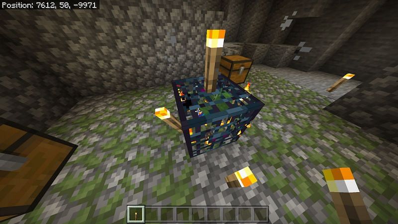 Как найти подземелья в Minecraft2