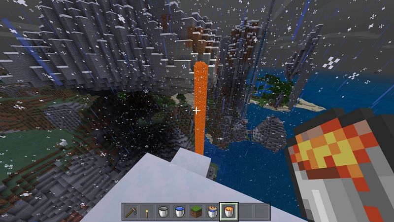 Как сделать ведро в Minecraft8