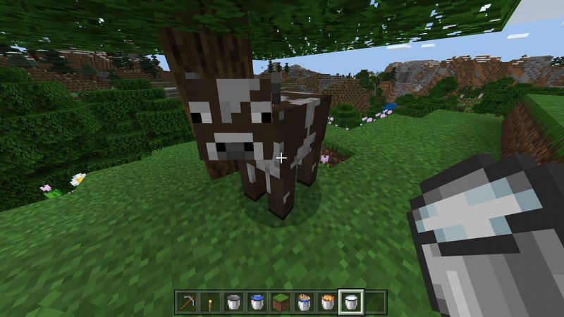 Как сделать ведро в Minecraft10