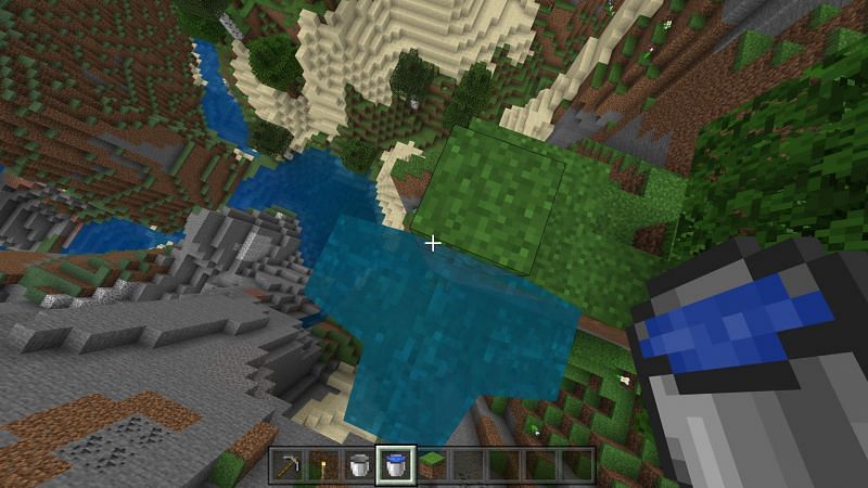 Как сделать Ведро в Minecraft7