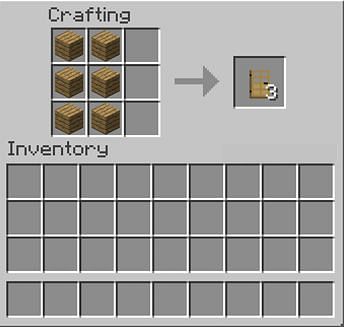 Как сделать дверь в Minecraft2
