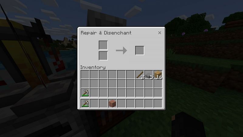 Как сделать точильный камень в Minecraft5