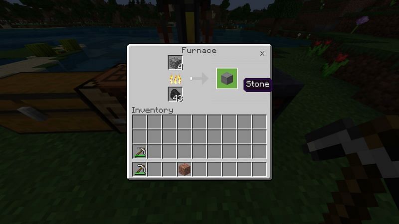 Как сделать точильный камень в Minecraft1