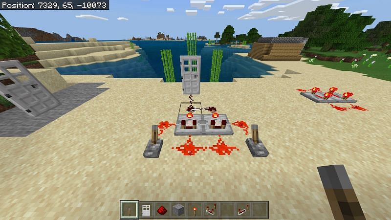 Как сделать рычаг в Minecraft5