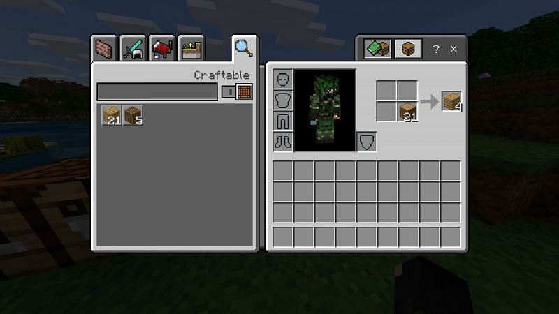Как сделать кирку в Minecraft0