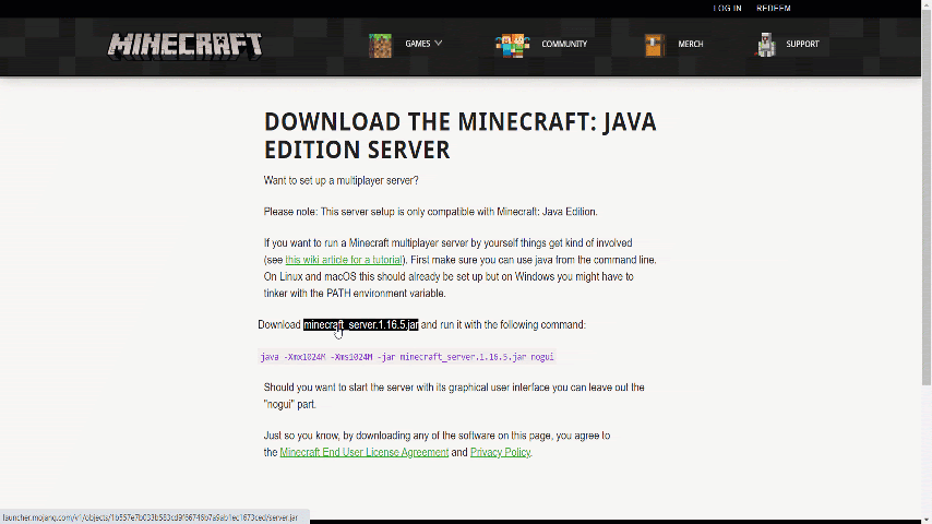 Как создать сервер в Minecraft0