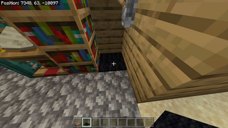 Как сделать лазейку в Minecraft4