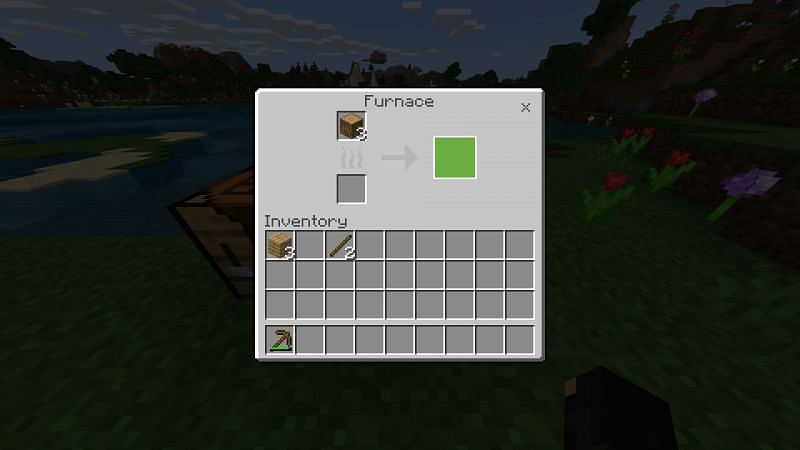 Как сделать уголь в Minecraft2