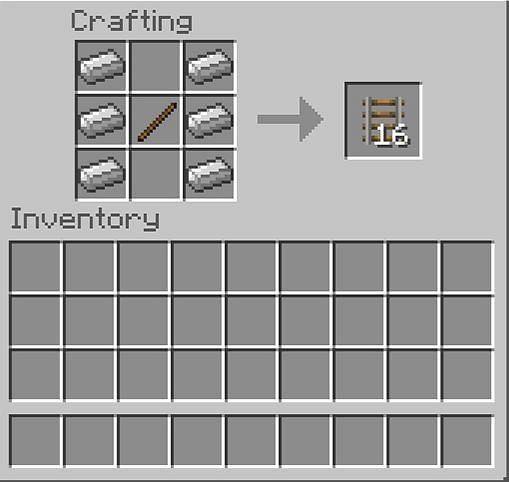 Как сделать рельсы в Minecraft4