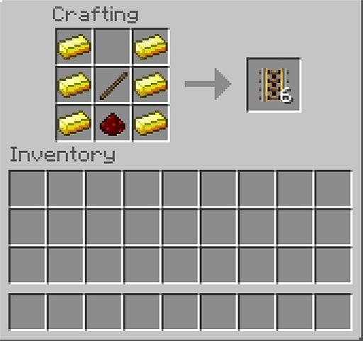 Как сделать Rails в Minecraft10