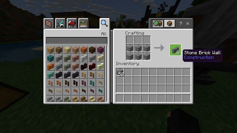 Как делать каменные кирпичи в Minecraft11