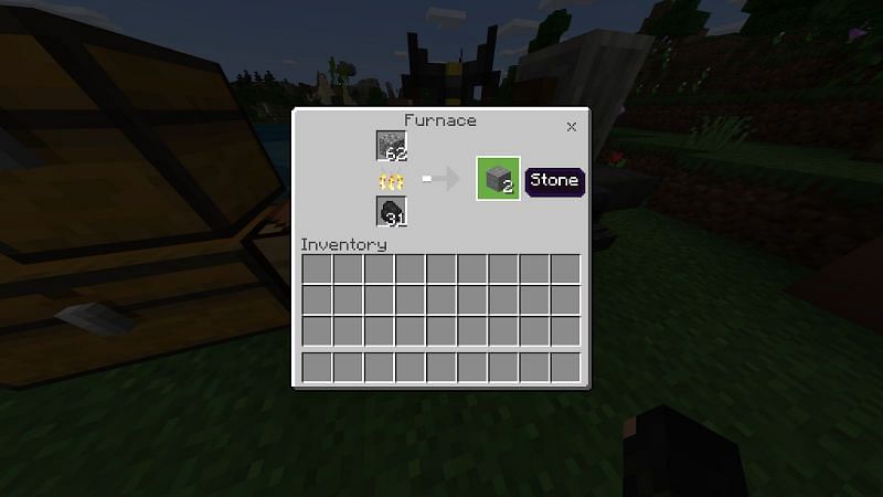 Как сделать каменные кирпичи в Minecraft2
